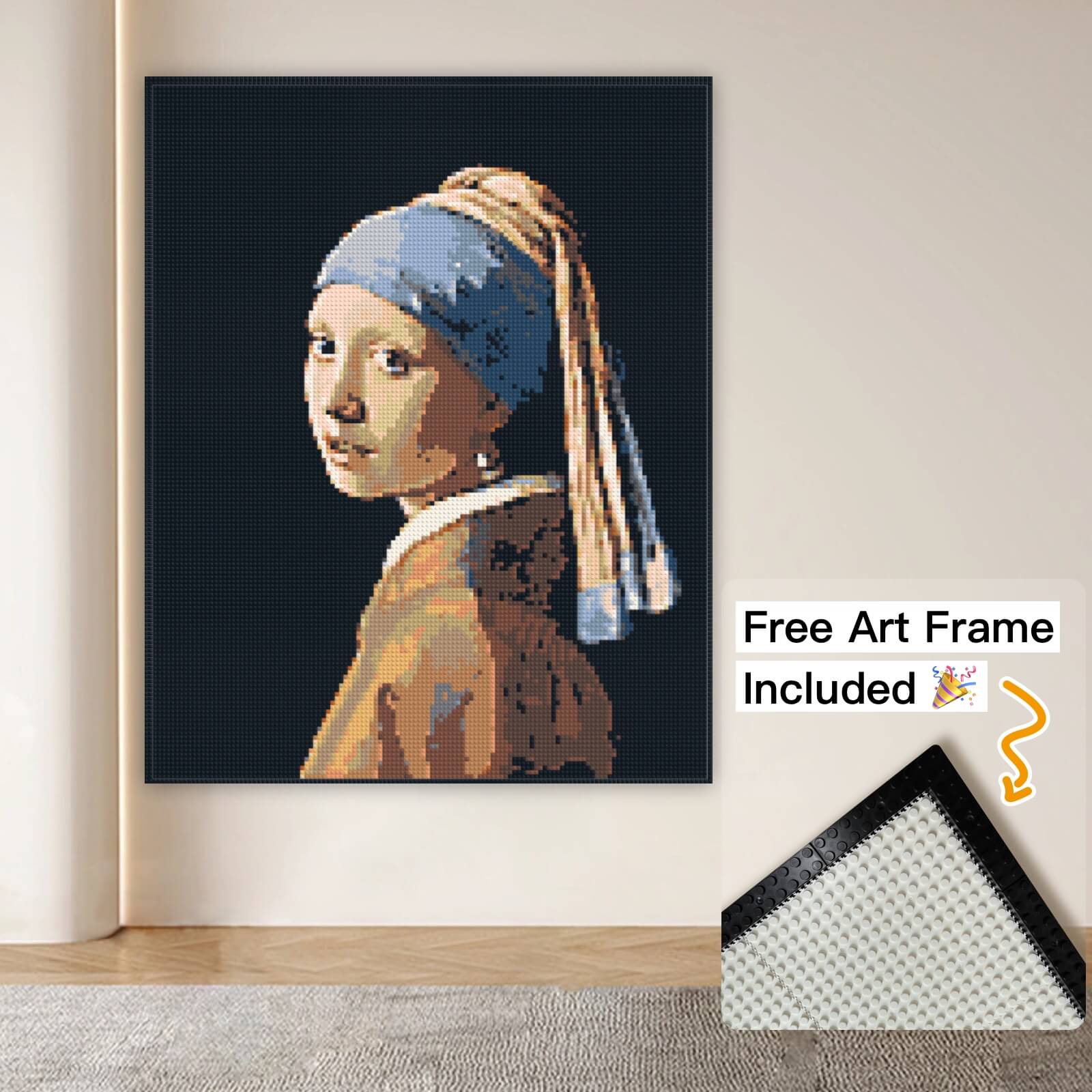 Girl with a Pearl Earring - Personalized Romantic Gift