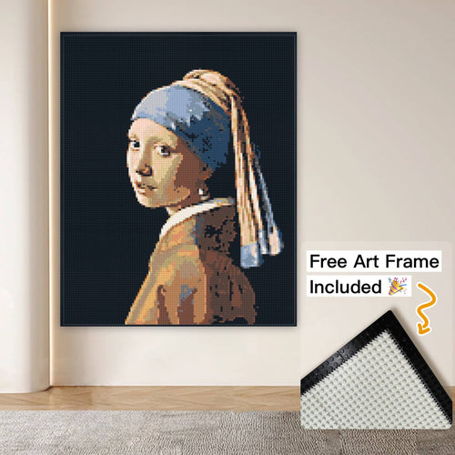 Girl with a Pearl Earring - Personalized Romantic Gift