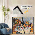 The Basket of Apples - Personalized Custom Mosaic Wall Art