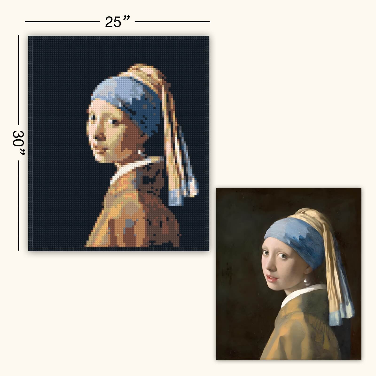Girl with a Pearl Earring - Personalized Romantic Gift